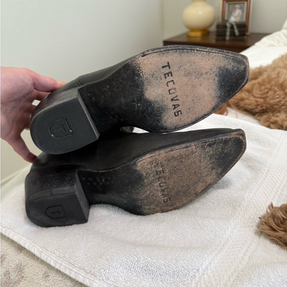 Tecovas Black Women's Cowboy Boots - Annie - Picture 4 of 5